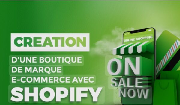Création de boutique shopify